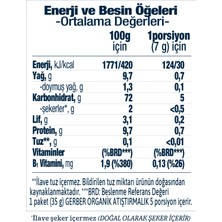 Gerber Organik Buğday ve Yulaflı Domates Havuç ve Soğanlı Bebek ve Küçük Çocuk Atıştırmalığı 35 gr