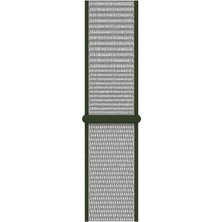 Nezih Case Watch Seri 5/6/7/8/9/se 38/40/41mm Seri 10 42 / Seri 11 42mm Uyumlu Spor Kumaş Kordon