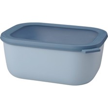 Mepal Multi Bowl Cirqula Rectangular Saklama Kabı 3000 Ml- Nordic Blue