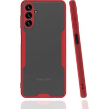 Ceponya Galaxy A04S Kılıf Kamera Korumalı Arkası Şeffaf Silikon