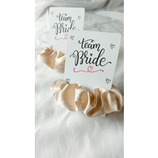 Çikoleyt Design Team Bride Bekarlığa Veda Hediyelik Kartlı Toka Krem 2 Adet