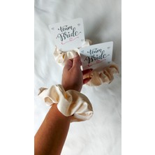Çikoleyt Design Team Bride Bekarlığa Veda Hediyelik Kartlı Toka Krem 2 Adet