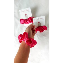 Çikoleyt Design Kına Hatırası Hediyelik Kartlı Toka Pembe 2 Adet