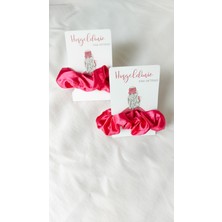 Çikoleyt Design Kına Hatırası Hediyelik Kartlı Toka Pembe 2 Adet