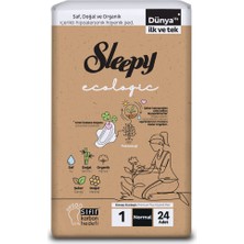 Sleepy Ecologic Premium Plus Hijyenik Ped Normal 24 Adet Ped