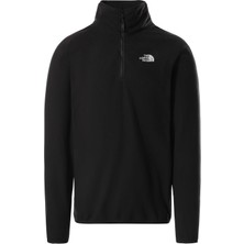 The North Face M 100 Glacıer 14 Zıp - Eu Siyah Erkek Polar NF0A5IHPJK31