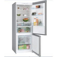 Bosch KGN55VIF1N Alttan Donduruculu Buzdolabı 186 x 70 cm Kolay Temizlenebilir Inox No-Frost