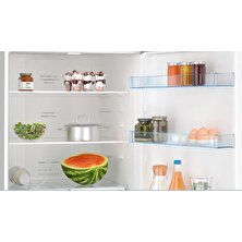 Bosch KGN55VIF1N Alttan Donduruculu Buzdolabı 186 x 70 cm Kolay Temizlenebilir Inox No-Frost