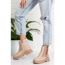 Metro 6036 Deri Trend Fashıon Kadın Bot