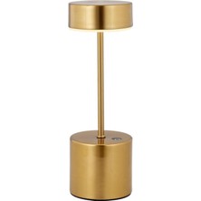 Avonni ML-64003-EL Eskitme Lak Masa Lambası LED Metal Pleksi H: 28 cm, Ø: 9 cm
