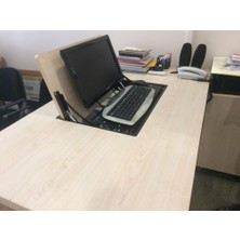 Dizaynaks Active Desk Gizli LCD LED Monitör Mekanizması