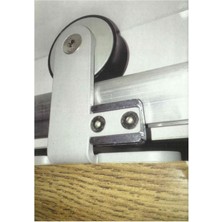 Dizaynaks Askılı Sürgü Kayar Kapı Sistemi Frenli-Ahşap Kapı