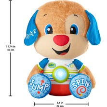 Fisher-Price Eğlen Ve Öğren Eğitici Büyük Köpekçik - Türkçe, Eğitici İçerikleriyle Müzikli Büyük Pelüş Oyuncak, 18-36 Aylık Çocuklar İçin Hhh11