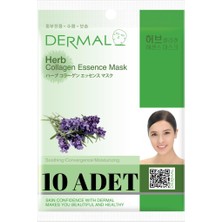 Dermal Yatıştırıcı, Nemlendirici Bitki Özlü  Maske X10