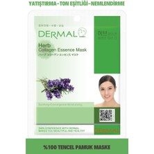 Dermal Yatıştırıcı, Nemlendirici Bitki Özlü  Maske X10