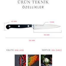 Voeux Kitchenware Classique Bıçak
