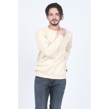 Metropolitan Erkek Bisiklet Yaka Sweatshirt 62422106 Bej