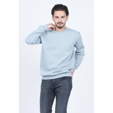 Metropolitan Erkek Bisiklet Yaka Sweatshirt 62422106 Turkuaz