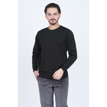 Metropolitan Erkek Bisiklet Yaka Triko Kazak 6242000 Siyah