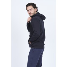 Metropolitan Erkek Kanguru Cepli Kapüşonlu Sweatshirt 6249005 Lacivert