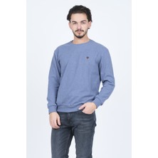 Metropolitan Erkek Bisiklet Yaka Sweatshirt 6240101 Indigo