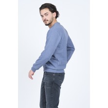 Metropolitan Erkek Bisiklet Yaka Sweatshirt 6240101 Indigo