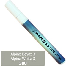 Pars Bmw 300 Alpine Beyaz 3 - Alpine White 3 Çizik Giderici Oto Rötuş Boya Kalemi