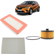 Mais Renault Captur 3lü Filtre Bakım Seti 1.0-1.3 Tce 2020 Sonrası KİT2059A