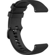 Basias Huawei Gt Runner / Gt 2e / Huawei Watch 3 / Watch 3 Pro Classic-Elite (46MM) Damalı Silikon Kordon Kayış