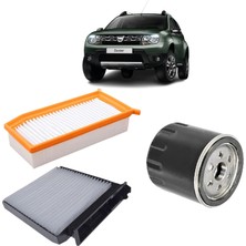Mais Dacia Duster 110 Beygir 3lü Filtre Bakım Seti 1.5 Dci 2014>2016 KİT2190A