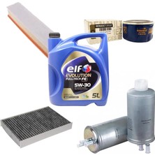 Mais Renault Symbol 4plus Karbon Filtre Bakım Seti 1.5 Dci 85 Beygir E.l.f Yağlı 2008-2012 KİT2233H