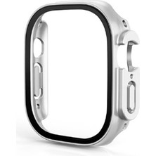 Basias Apple Watch Ultra 49MM Akıllı Saat Uyumlu Watch  Ekran Koruyucu 360 Koruma