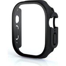 Basias Apple Watch Ultra 49MM Akıllı Saat Uyumlu Watch  Ekran Koruyucu 360 Koruma