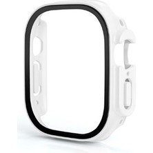 Basias Apple Watch Ultra 49MM Akıllı Saat Uyumlu Watch  Ekran Koruyucu 360 Koruma