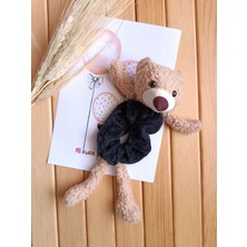 EyER Shoping Ayıcıklı Havlu Peluş Simit Toka