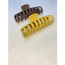 Bers Aksesuar Kadın 2'li Trend Model Mandal Toka Seti