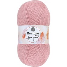 Kartopu Angora Natural Koyu Pudra K778 Ince Yeleklik Yünlü Ip 100GR