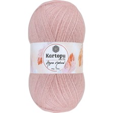 Kartopu Angora Natural Pudra K776 Ince Yeleklik Yünlü Ip 100GR