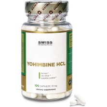 Swiss Pharmaceuticals Yohımbıne Hcl 10 mg 100 Capsul