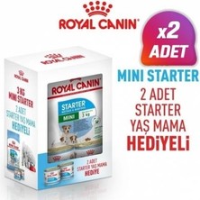 Royal Canin 2 Adet Mini Puppy Küçük Irk Yavru Köpek Maması 2 Kg+2 Konserve Hediyeli