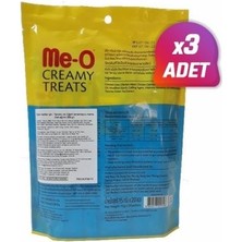 Me-O 3 Adet - Meo Creamy Tavuk & Ciğer Kedi Ödülü 20X15 gr