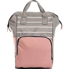 Lupi Tasarım Lui Tasarım Anne Bebek Bakım Sırt Çantası Termal Biberonlu