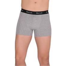 Pemilo 3 Adet Erkek 440676 Modal Likralı Esnek Erkek Boxer Grimelanj