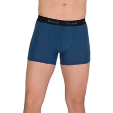 Pemilo 3 Adet Erkek 440676 Modal Likralı Esnek Erkek Boxer Indigo