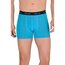 Pemilo 3 Adet Erkek 440676 Modal Likralı Esnek Erkek Boxer Mavi