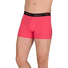 Pemilo 3 Adet Erkek 440676 Modal Likralı Esnek Erkek Boxer Nar