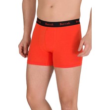 Pemilo 3 Adet Erkek 440676 Modal Likralı Esnek Erkek Boxer Oranj Neon