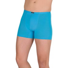 Pemilo Erkek 440688 Düz Modal Boxer Turkuaz