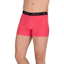 Pemilo Erkek 440676 Modal Likralı Esnek Boxer Nar