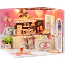 Tashow Dollhouse Dıy Kit Dıy Mini Ahşap Ev (Yurt Dışından)